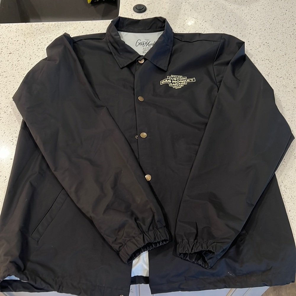 Gas monkey light weight rain coat